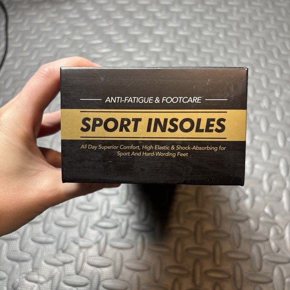 MABITUS Sport Insoles Anti-fatigue & Foot Care S 3.5 X 10 Cropping NIB Feet Care - Picture 5 of 7